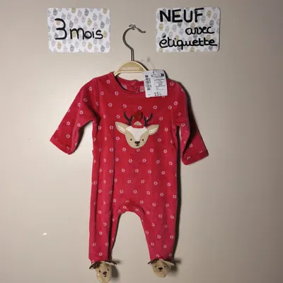 Pyjama mixte la halle taille 3 mois 